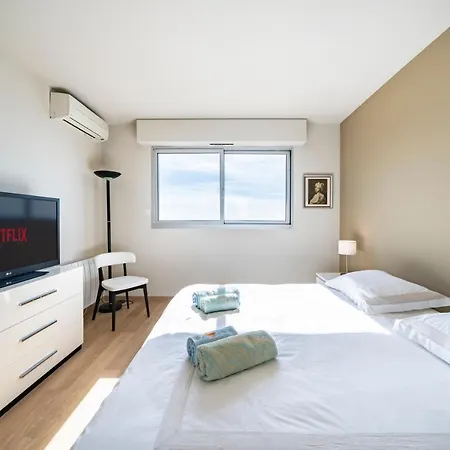 Appartement Baie Roquebrune, Balcon Vue Mer, Parking Gratuit - Ao Extérieur photo