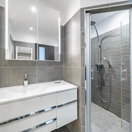 Appartement Baie Roquebrune, Balcon Vue Mer, Parking Gratuit - Ao Extérieur photo