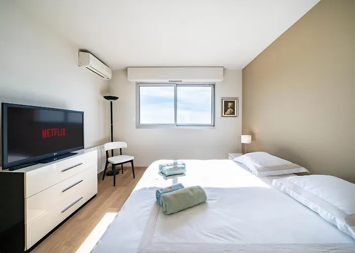 Baie Roquebrune, Balcon Vue Mer, Parking Gratuit - Ao
