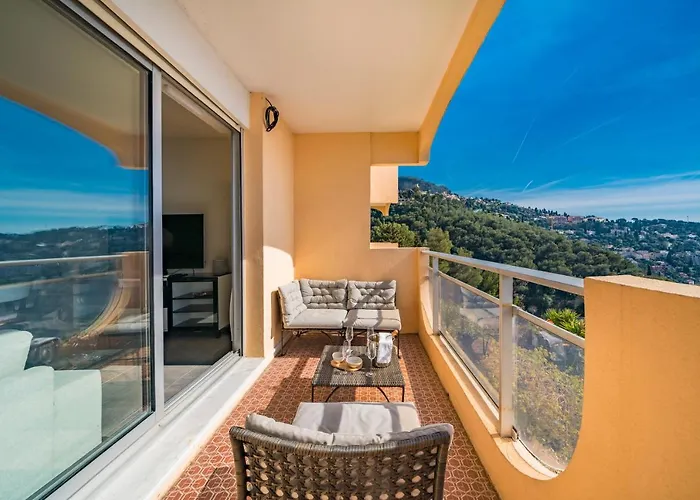 Baie Roquebrune, Balcon Vue Mer, Parking Gratuit - Ao