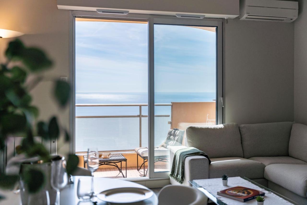 Appartement Baie Roquebrune, Balcon Vue Mer, Parking Gratuit - Ao *