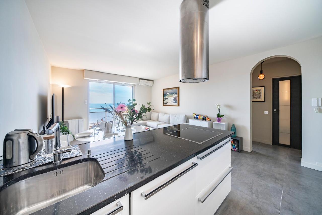 Baie Roquebrune, Balcon Vue Mer, Parking Gratuit - Ao