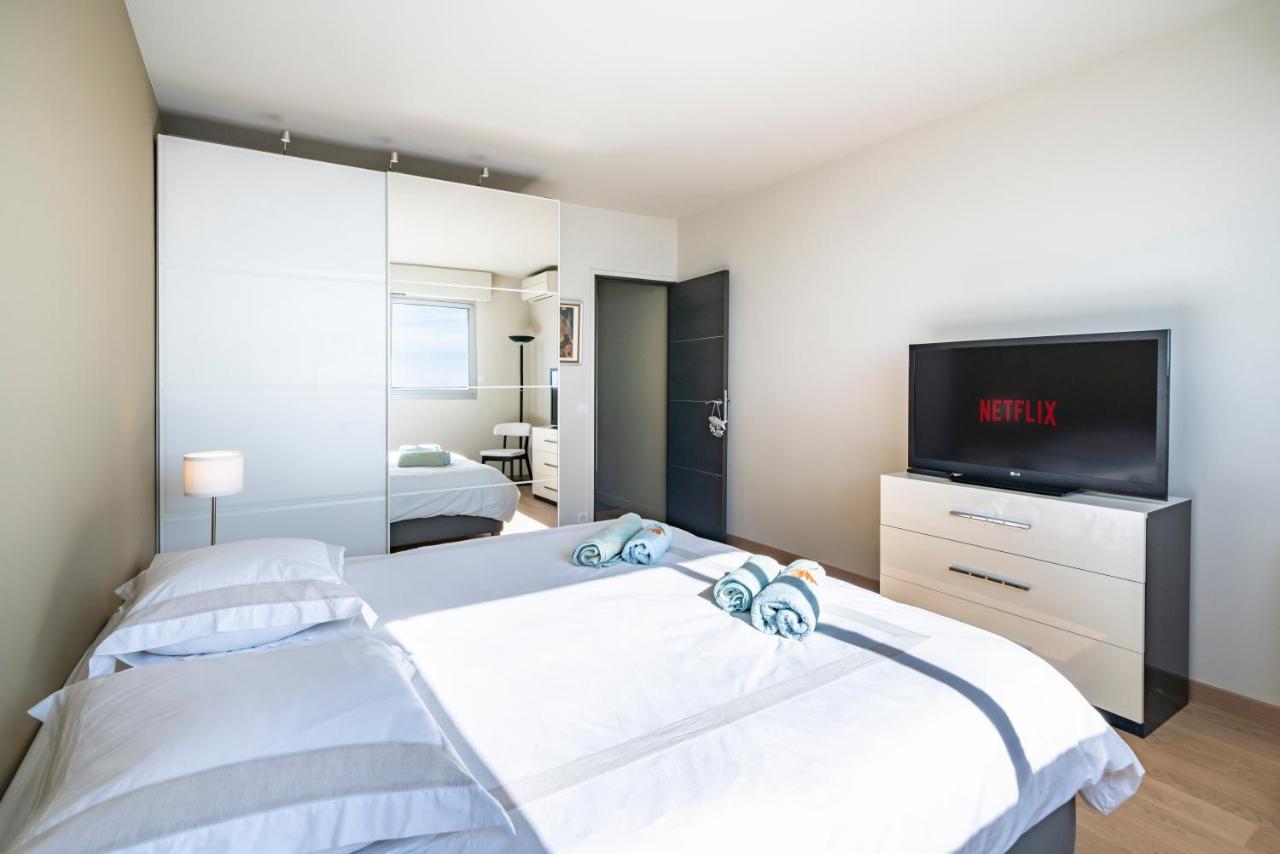 Baie Roquebrune, Balcon Vue Mer, Parking Gratuit - Ao