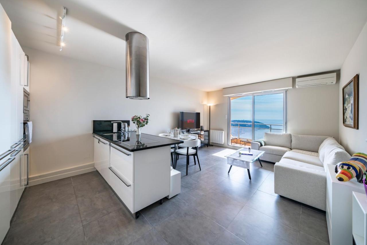 Baie Roquebrune, Balcon Vue Mer, Parking Gratuit - Ao Appartement Roquebrune-Cap-Martin