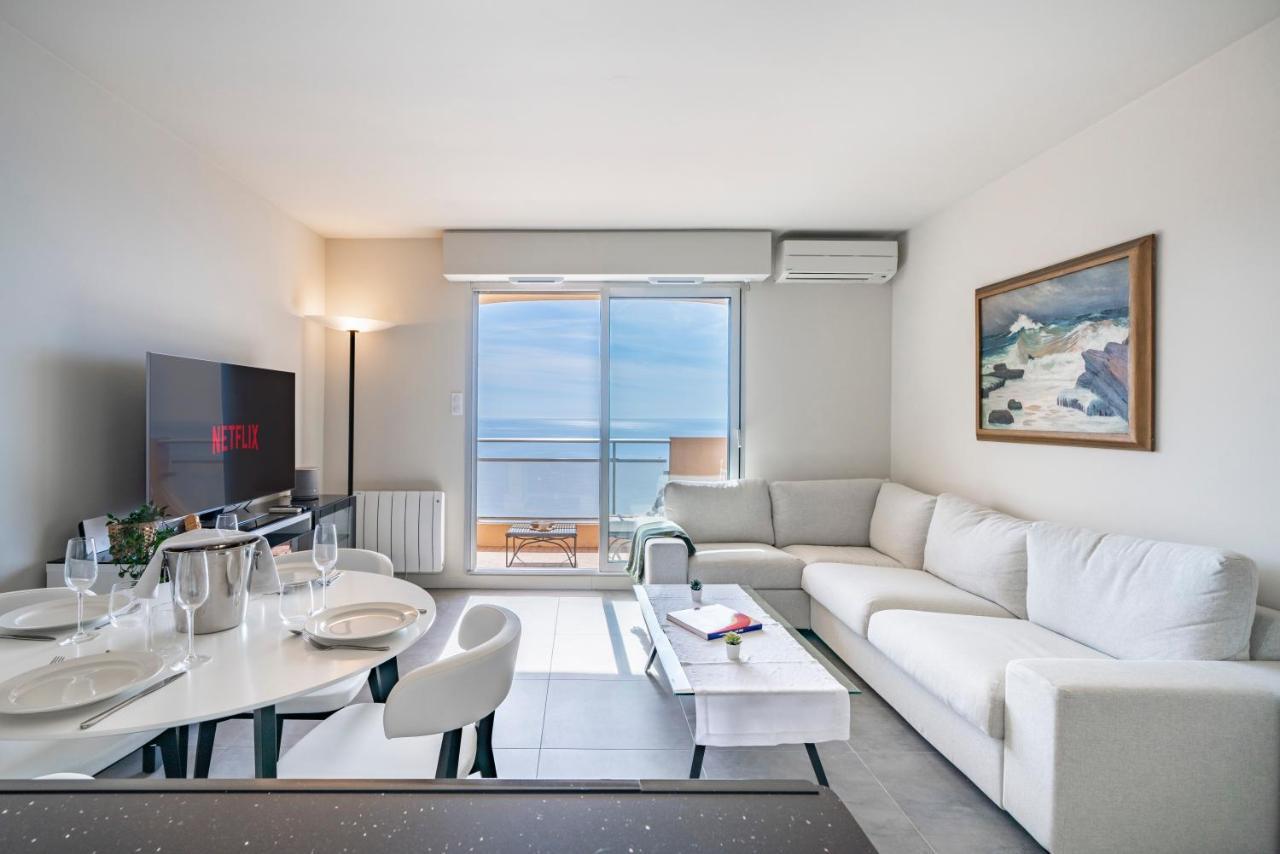 Appartement Baie Roquebrune, Balcon Vue Mer, Parking Gratuit - Ao